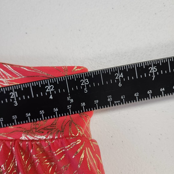 Michael Kors Sangria Maxi Dress Gold Chain Plus Size 2X NWT - Picture 7 of 9